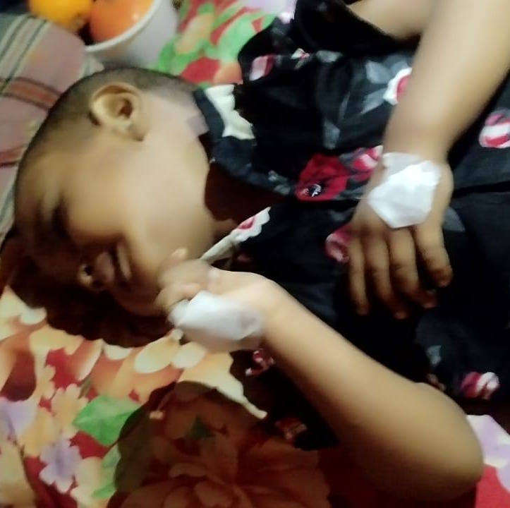 Cash donation of 5,000 BDT for good treatment of children with cancer in Mohakhali area of ​​Dhaka city.