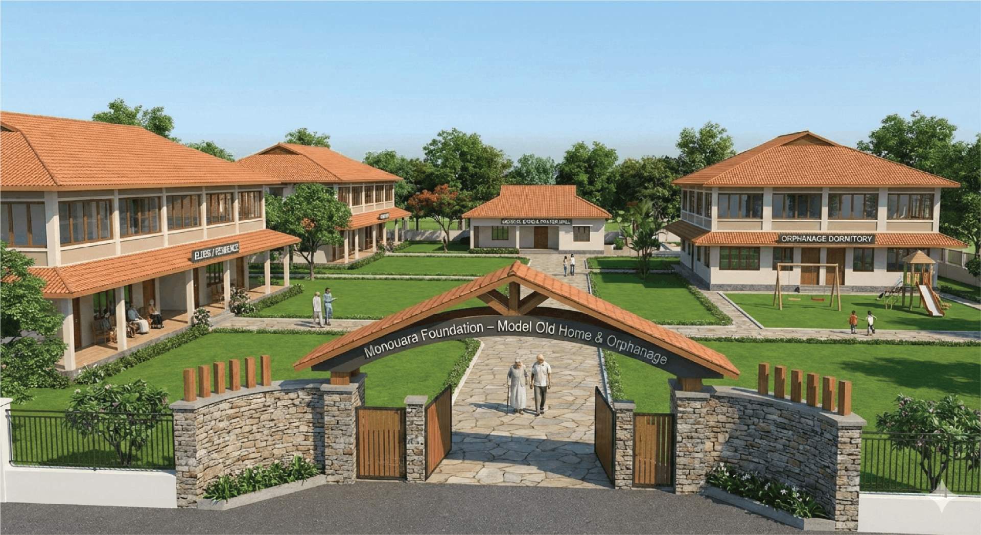 Modern Haven: Orphan & Elderly Care